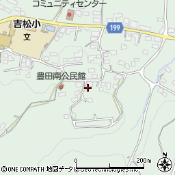 熊本県熊本市北区植木町豊田65周辺の地図