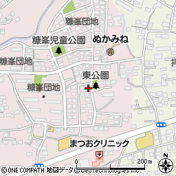 熊本県玉名市山田1836-122周辺の地図