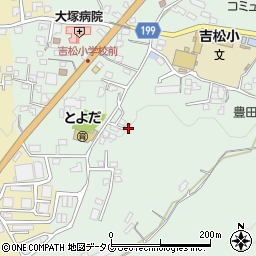 熊本県熊本市北区植木町豊田492周辺の地図