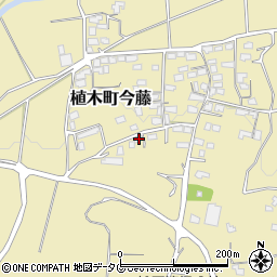 熊本県熊本市北区植木町今藤486周辺の地図