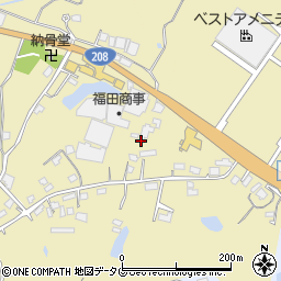 熊本県玉名市岱明町西照寺693周辺の地図