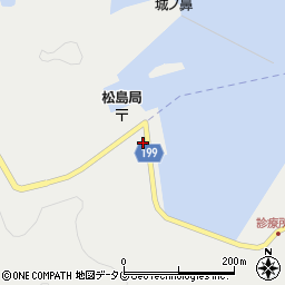 長崎県西海市大瀬戸町松島内郷1387周辺の地図