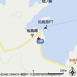 長崎県西海市大瀬戸町松島内郷1387周辺の地図