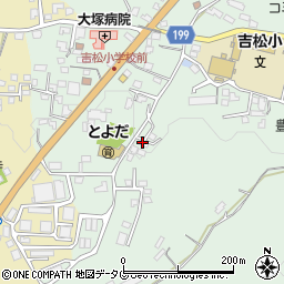 熊本県熊本市北区植木町豊田499周辺の地図