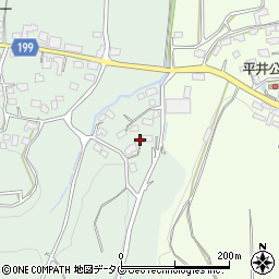 熊本県熊本市北区植木町豊田267周辺の地図