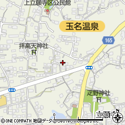 熊本県玉名市立願寺789-1周辺の地図