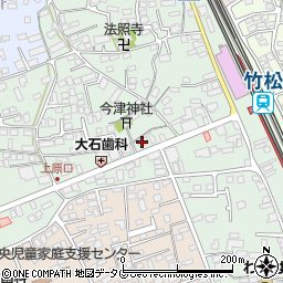 九州ひぜん信用金庫竹松支店周辺の地図