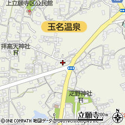 熊本県玉名市立願寺792-5周辺の地図