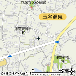 熊本県玉名市立願寺789-2周辺の地図