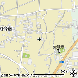 熊本県熊本市北区植木町今藤372周辺の地図