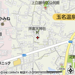 熊本県玉名市立願寺841周辺の地図