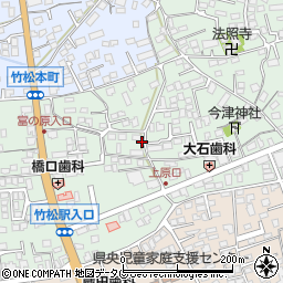 長崎県大村市竹松本町周辺の地図