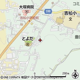 熊本県熊本市北区植木町豊田499-9周辺の地図