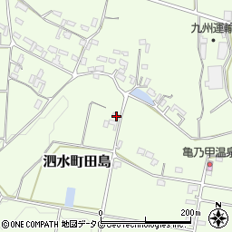 熊本県菊池市泗水町田島2793周辺の地図