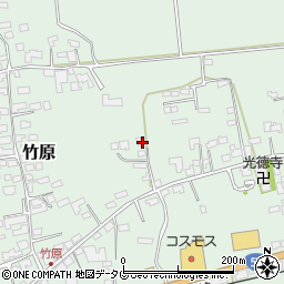 熊本県阿蘇市西町536周辺の地図