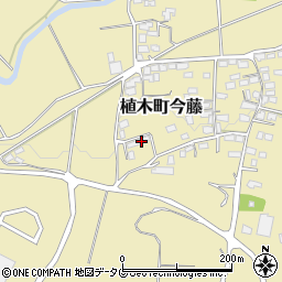熊本県熊本市北区植木町今藤338周辺の地図