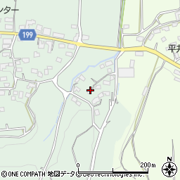 熊本県熊本市北区植木町豊田263周辺の地図