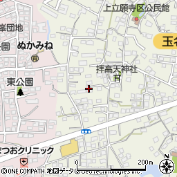 熊本県玉名市立願寺857-3周辺の地図