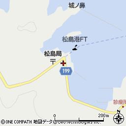 長崎県西海市大瀬戸町松島内郷1389周辺の地図