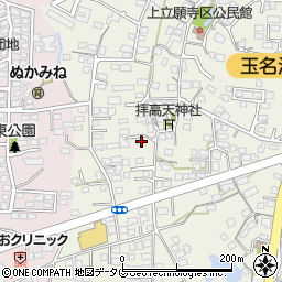 熊本県玉名市立願寺857-9周辺の地図