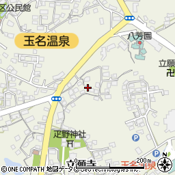 熊本県玉名市立願寺771周辺の地図