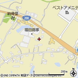 熊本県玉名市岱明町西照寺691周辺の地図