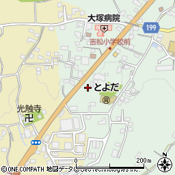 熊本県熊本市北区植木町豊田563周辺の地図