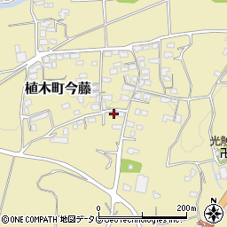 熊本県熊本市北区植木町今藤485周辺の地図