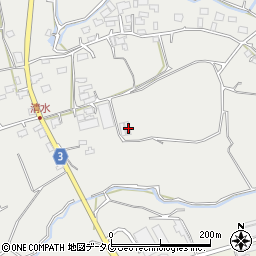 熊本県熊本市北区植木町清水1188周辺の地図