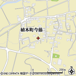 熊本県熊本市北区植木町今藤351周辺の地図
