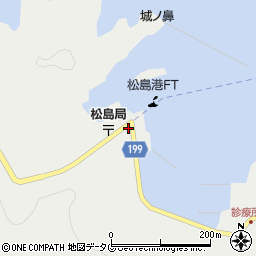 長崎県西海市大瀬戸町松島内郷1390周辺の地図