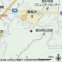 熊本県熊本市北区植木町豊田436周辺の地図