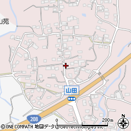 熊本県玉名市山田369周辺の地図