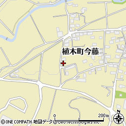 熊本県熊本市北区植木町今藤336周辺の地図