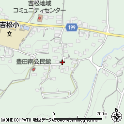 熊本県熊本市北区植木町豊田400-1周辺の地図