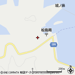 長崎県西海市大瀬戸町松島内郷1487周辺の地図