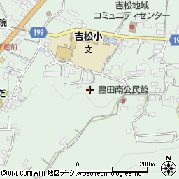 熊本県熊本市北区植木町豊田437周辺の地図