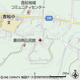 熊本県熊本市北区植木町豊田400周辺の地図