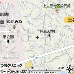 熊本県玉名市立願寺856周辺の地図