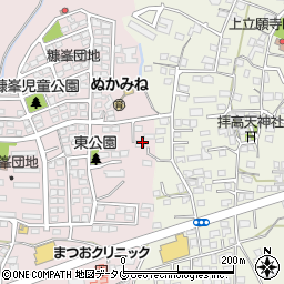 熊本県玉名市山田1915周辺の地図
