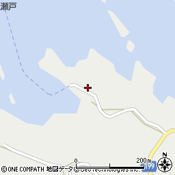 長崎県西海市大瀬戸町松島内郷1724周辺の地図