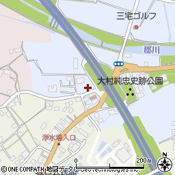 長崎県大村市荒瀬町1057周辺の地図