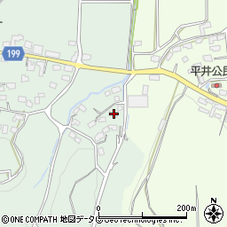 熊本県熊本市北区植木町豊田260-1周辺の地図