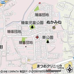 熊本県玉名市山田1836-213周辺の地図