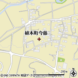 熊本県熊本市北区植木町今藤345-2周辺の地図
