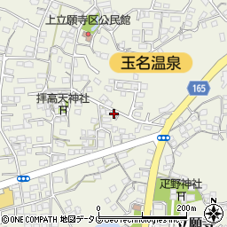 熊本県玉名市立願寺820周辺の地図