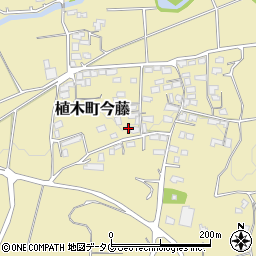 熊本県熊本市北区植木町今藤358周辺の地図