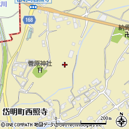 熊本県玉名市岱明町西照寺899周辺の地図