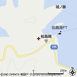 長崎県西海市大瀬戸町松島内郷1488周辺の地図