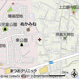 熊本県玉名市立願寺884-2周辺の地図